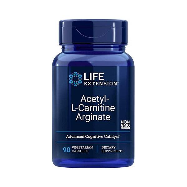 Life Extension - Acetyl - L - Carnitine Arginate - 90 vcaps - Nutri.se