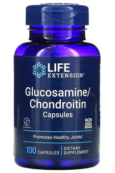 Life Extension - Glucosamine/Chondroitin Capsules - 100 caps - Nutri.se