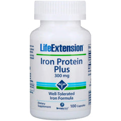 Life Extension - Iron Protein Plus, 300mg - 100 caps - Nutri.se