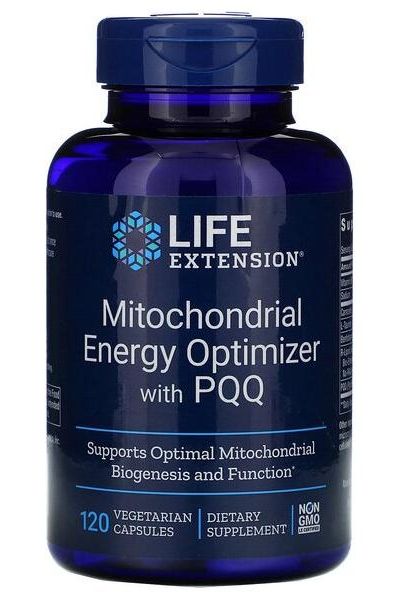 Life Extension - Mitochondrial Energy Optimizer with PQQ - 120 vcaps - Nutri.se
