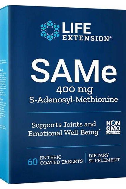 Life Extension - SAMe S-Adenosyl-Methionine - Nutri.se