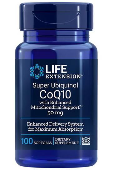 Life Extension - Super Ubiquinol CoQ10 with Enhanced Mitochondrial Support - Nutri.se