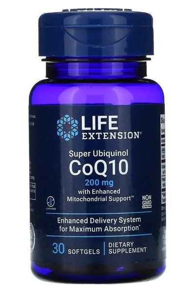 Life Extension - Super Ubiquinol CoQ10 with Enhanced Mitochondrial Support - Nutri.se