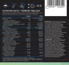 Nutiversum Pre-Workout Bubblegum näringsfakta