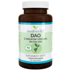 Medverita - DAO Pea Sprout Extract - 60 Capsules