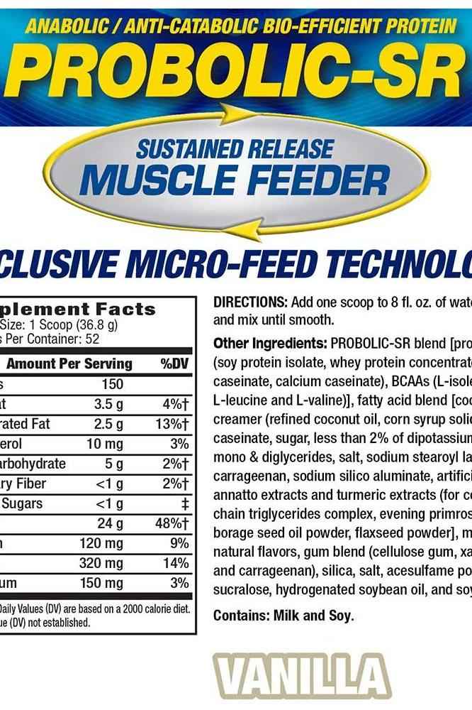 MHP - Probolic-SR Muscle Feeding Protein (KORT DATUM 30-09-2025)