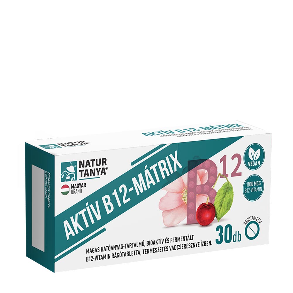 Active B12 Matrix Vildkirsbär framsida