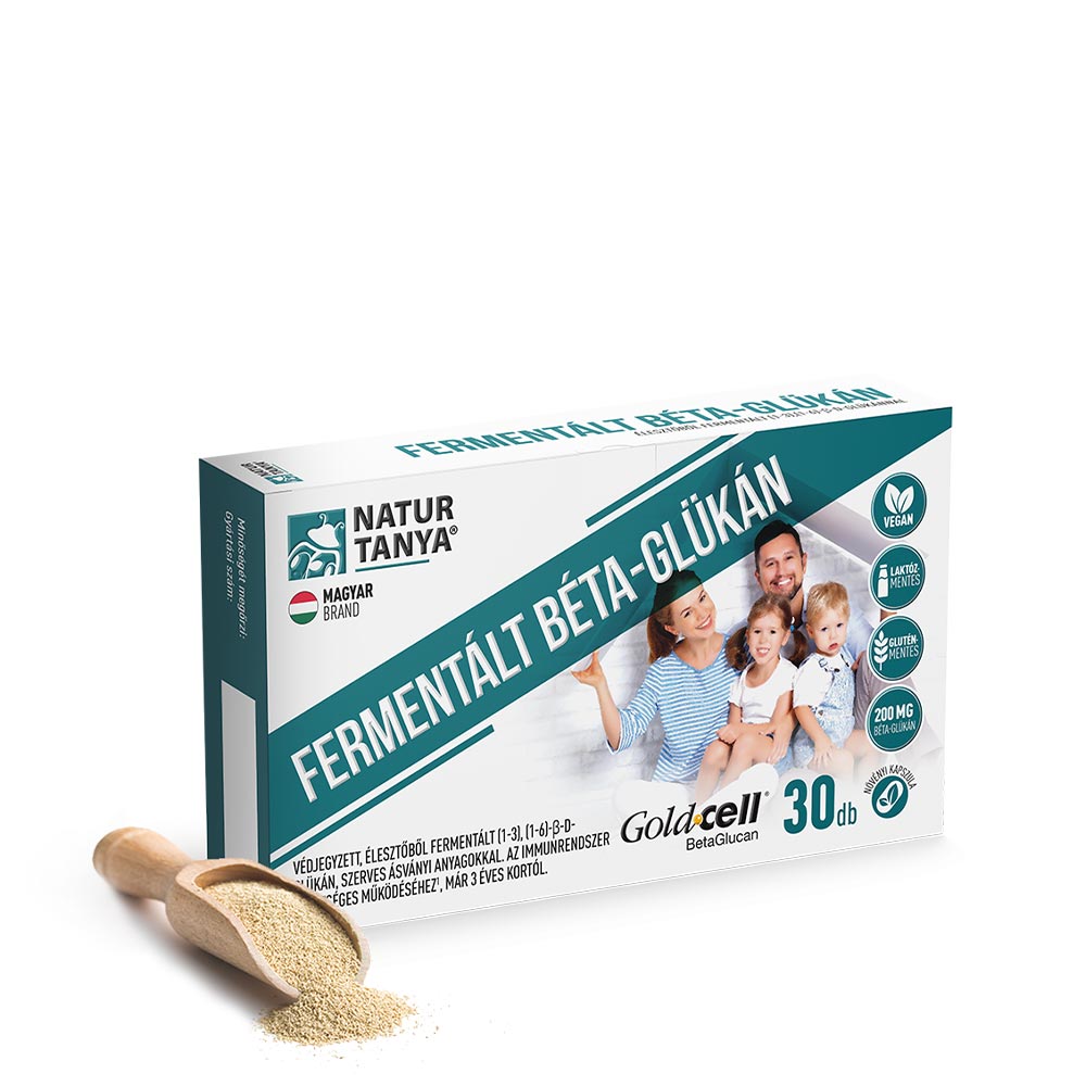 Natur Tanya Fermented Beta-Glucan ingredienser etikett