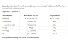 Natur Tanya Stomach and Intestine Friendly Fiber baksida näringsfakta