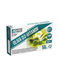 Olive D3-Vitamin öppen förpackning kapslar