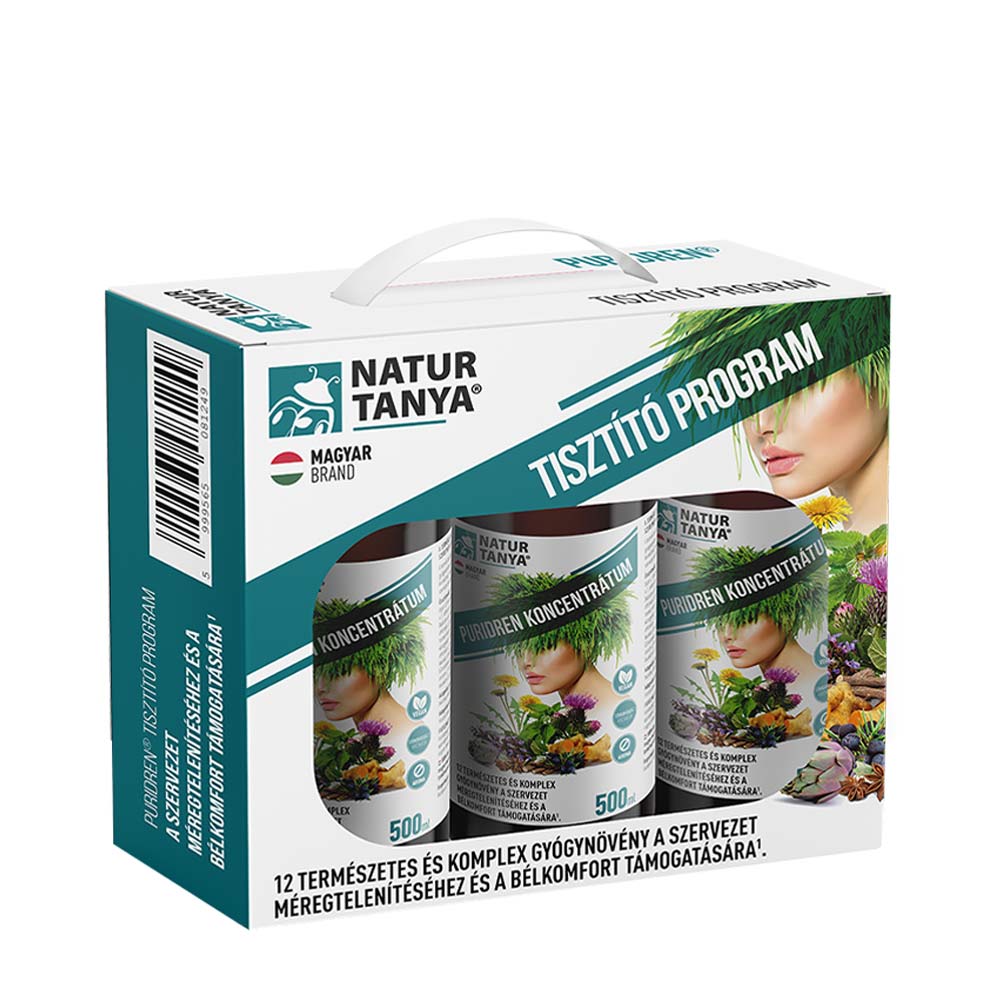 Puridren Concentrate 60-dagars rengöringsprogram framsida