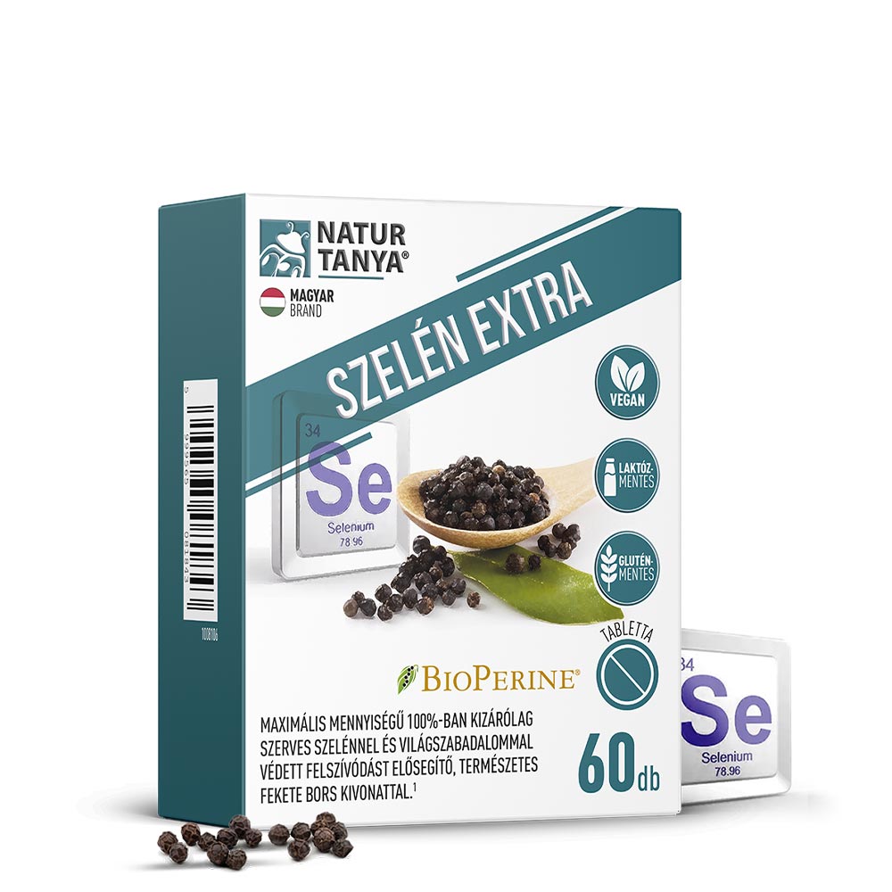 Selenium Extra – 60 tabletter ingredienser & etikett