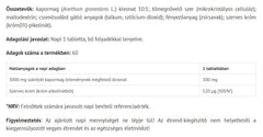 Organic Chromium + Copper baksida näringsfakta