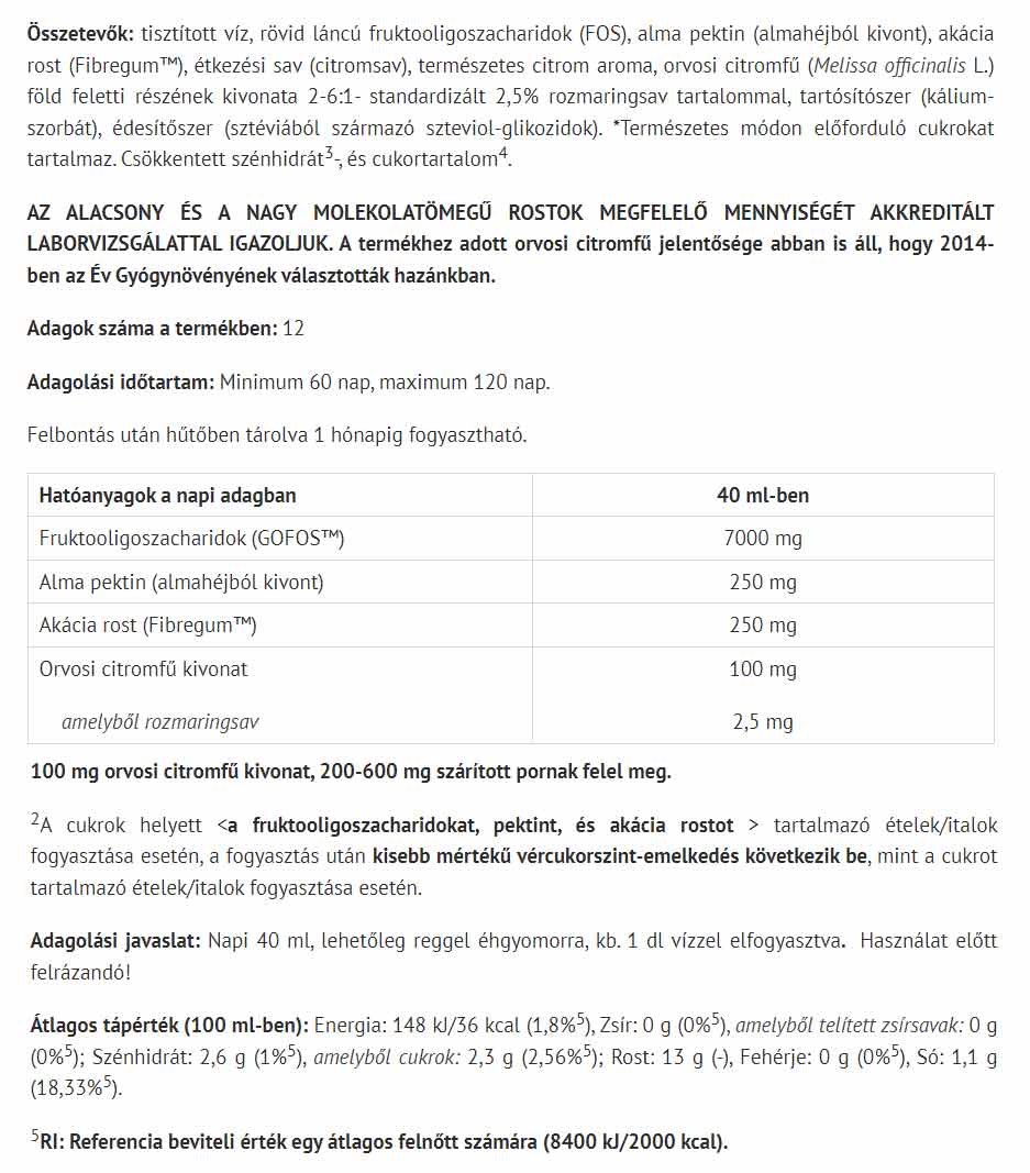 Natur Tanya Vegan Intestinal Scrub Plus baksida