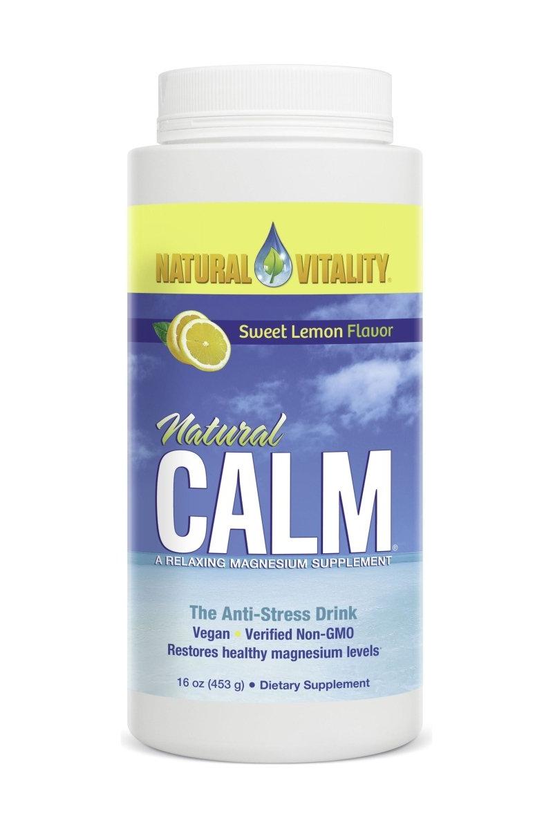 Natural Vitality - Calm Magnesium Glycinate - Nutri.se