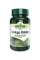 Natures Aid Ginkgo Biloba 120 mg supplement bottle with 90 tablets for cognitive support and improved circulation.