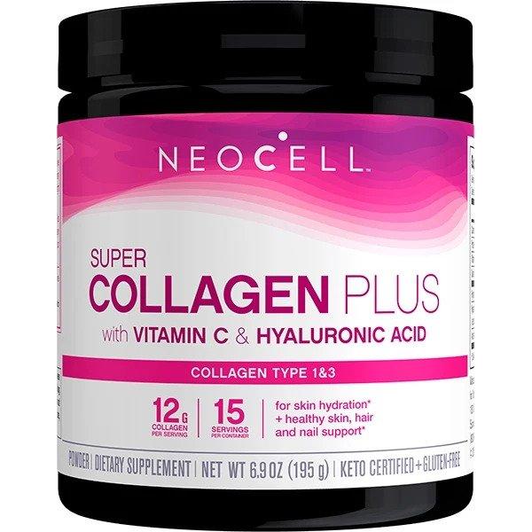 NeoCell - Super Collagen Plus with Vitamin C & Hyaluronic Acid - 195 grams - Nutri.se