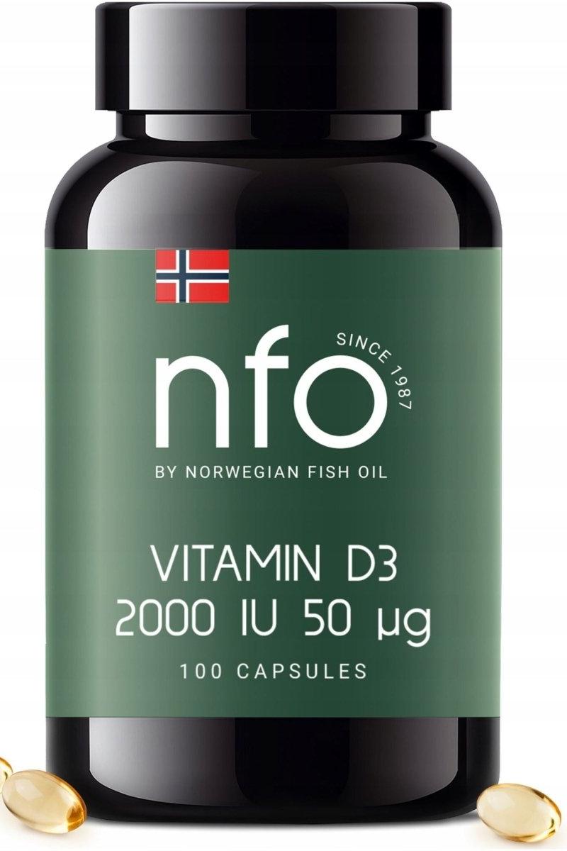 NFO - Vitamin D3 2000 Iu (100 Caps) - Nutri.se