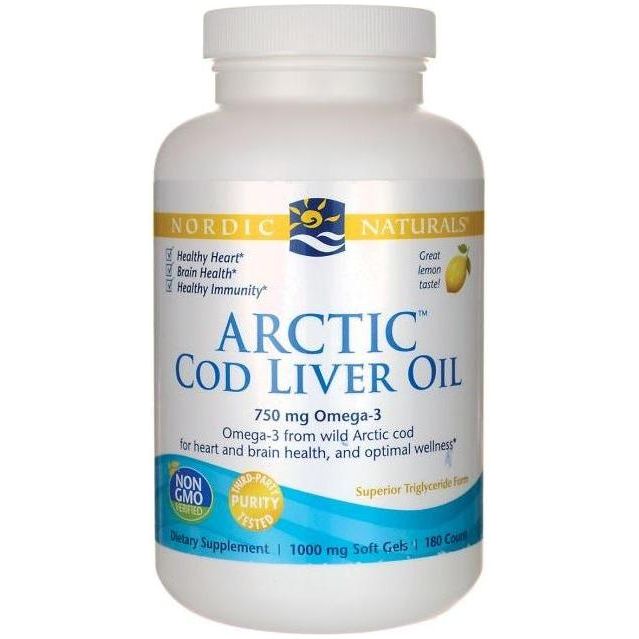 Nordic Naturals - Arctic Cod Liver Oil - Nutri.se
