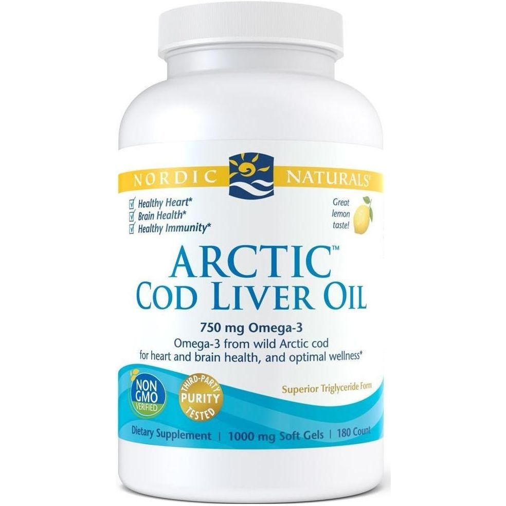 Nordic Naturals - Arctic Cod Liver Oil - Nutri.se