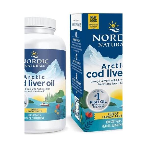 Nordic Naturals - Arctic Cod Liver Oil - Nutri.se