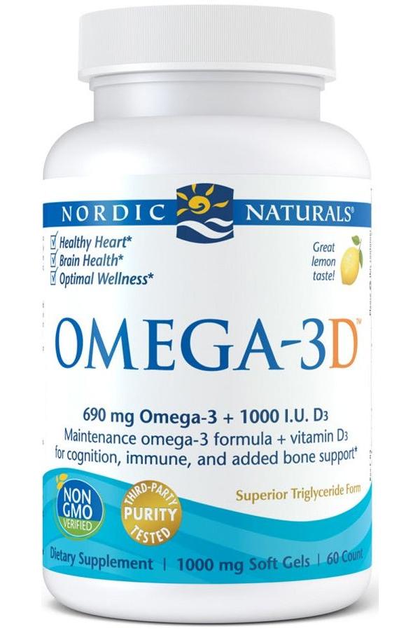 Nordic Naturals - Omega-3D - Nutri.se
