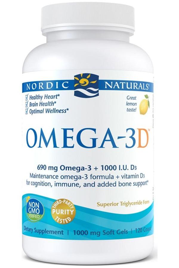 Nordic Naturals - Omega-3D - Nutri.se