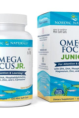Nordic Naturals - Omega Focus Junior - 120 softgels - Nutri.se