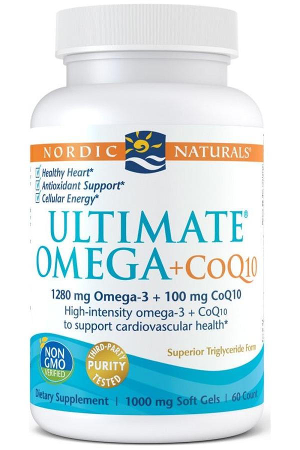 Nordic Naturals - Ultimate Omega + CoQ10 - Nutri.se