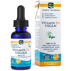 Nordic Naturals - Vitamin D3 Vegan, 1000 IU - 30 ml. - Nutri.se