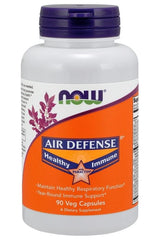 NOW Foods Air Defense - 90 veg capsules for healthy respiratory and immune support year-round.