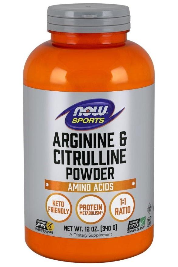 NOW Foods - Arginine & Citrulline - Nutri.se