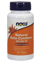 NOW Foods - Beta Carotene Natural - Nutri.se