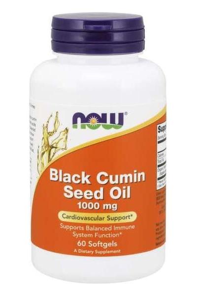 NOW Foods - Black Cumin Seed Oil - 60 softgels - Nutri.se