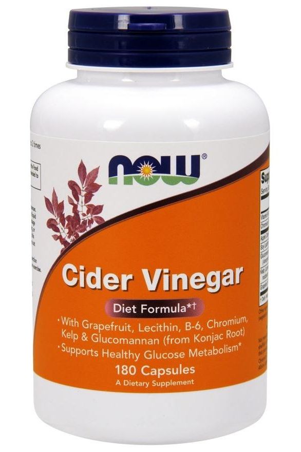 NOW Foods - Cider Vinegar - 180 caps - Nutri.se