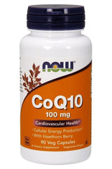 NOW Foods - CoQ10 with Hawthorn Berry - Nutri.se
