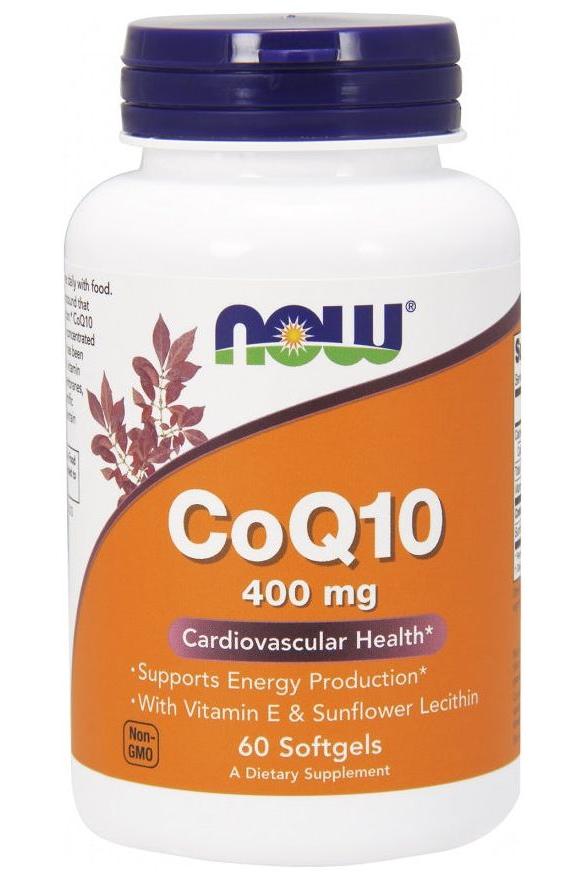 NOW Foods - CoQ10 with Lecithin & Vitamin E - Nutri.se