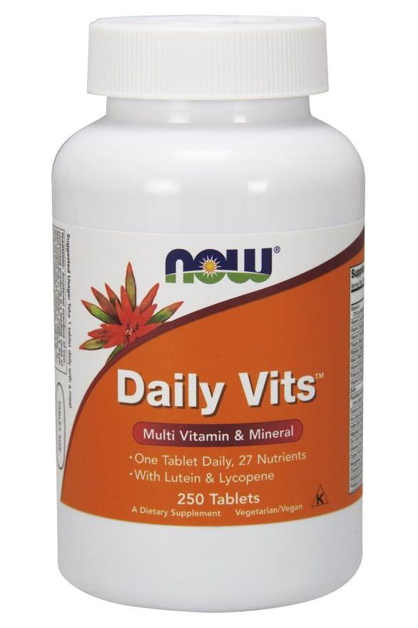 NOW Foods - Daily Vits, Multi Vitamin & Mineral - Nutri.se