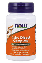 NOW Foods - Dairy Digest Complete - 90 vcaps - Nutri.se