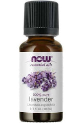 NOW Foods - Essential Oil, Lavender Oil 100% Pure - 10 ml. - Nutri.se