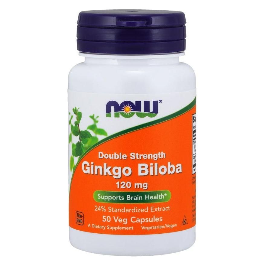 NOW Foods - Ginkgo Biloba Double Strength - Nutri.se