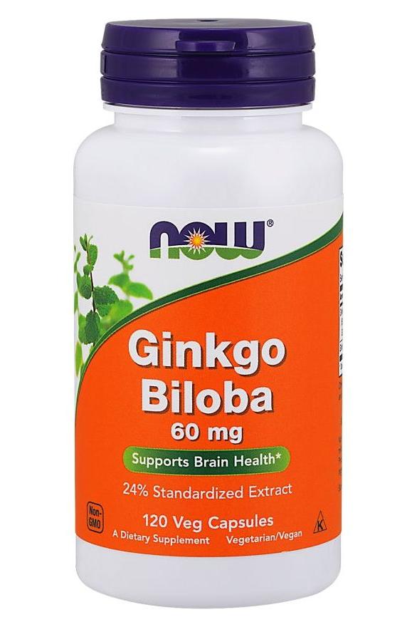 NOW Foods - Ginkgo Biloba - Nutri.se