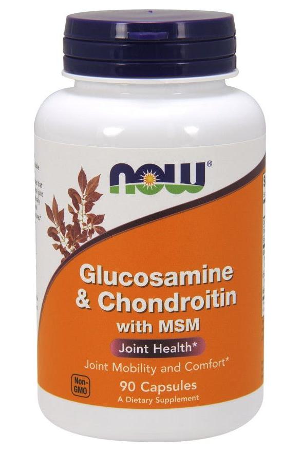 NOW Foods - Glucosamine & Chondroitin with MSM - Nutri.se