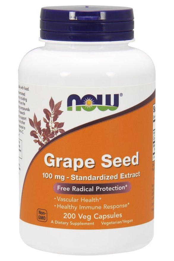 NOW Foods - Grape Seed Standardized Extract - Nutri.se