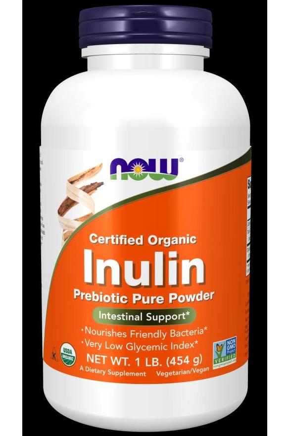 NOW Foods - Inulin Powder, Organic - Nutri.se