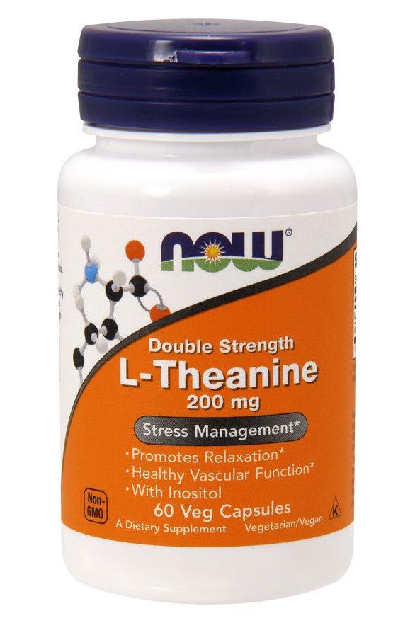 NOW Foods - L-Theanine with Inositol - Nutri.se