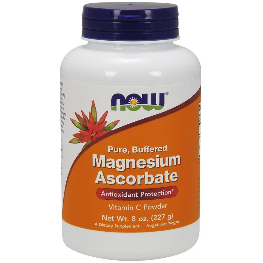 NOW Foods - Magnesium Ascorbate, Pure Buffered Powder - 227 grams - Nutri.se