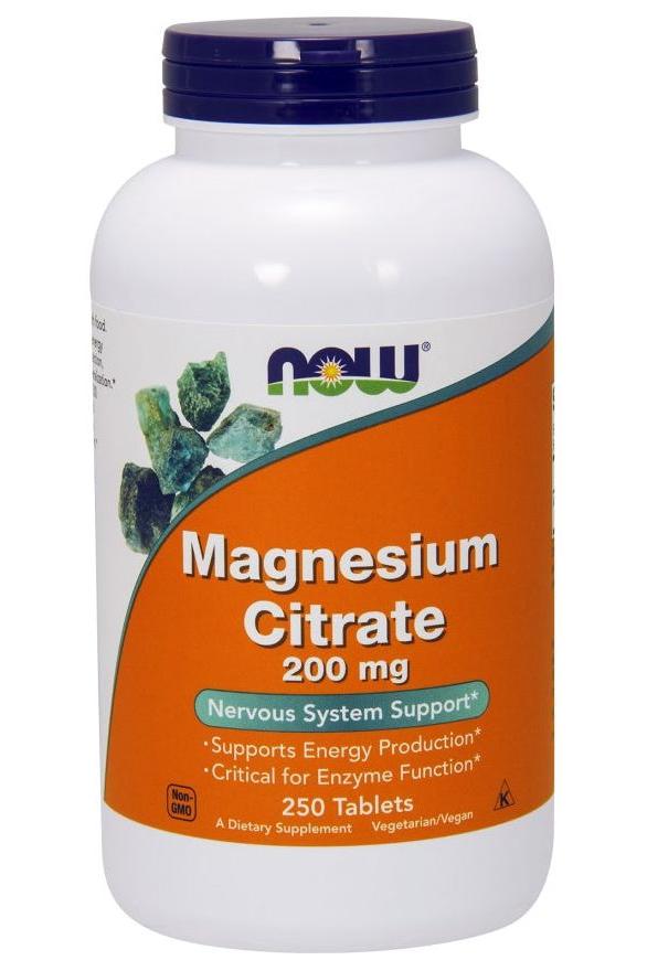 NOW Foods - Magnesium Citrate - Nutri.se