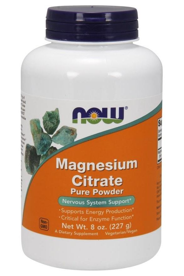 NOW Foods - Magnesium Citrate - Nutri.se