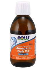 NOW Foods - Omega-3 Fish Oil Liquid - Nutri.se